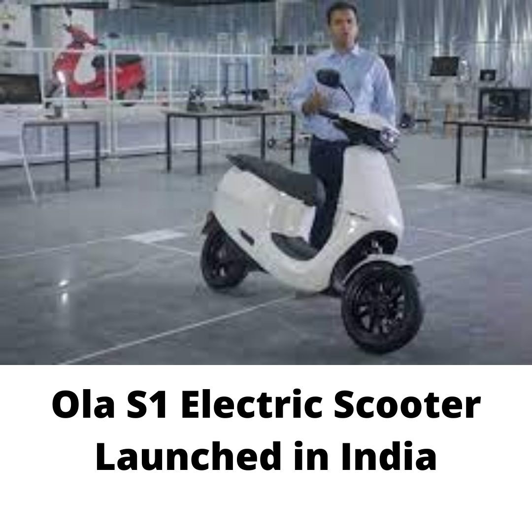 Ola S1 Electric Scooter Launched in India