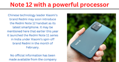 Redmi will launch a new phone Redmi Note 12